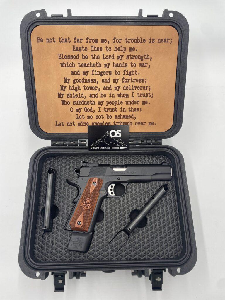 Custom Firearm Laser Engraving