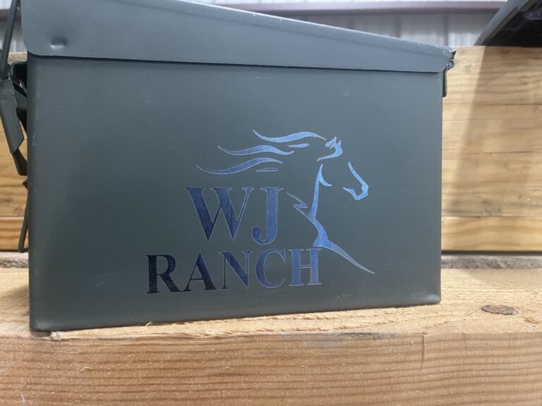 WJ Ranch UV Print Ammo Box - Prosper TX - Custom Laser Concepts